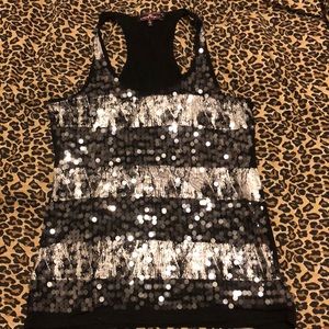 Almost famous sequin tank